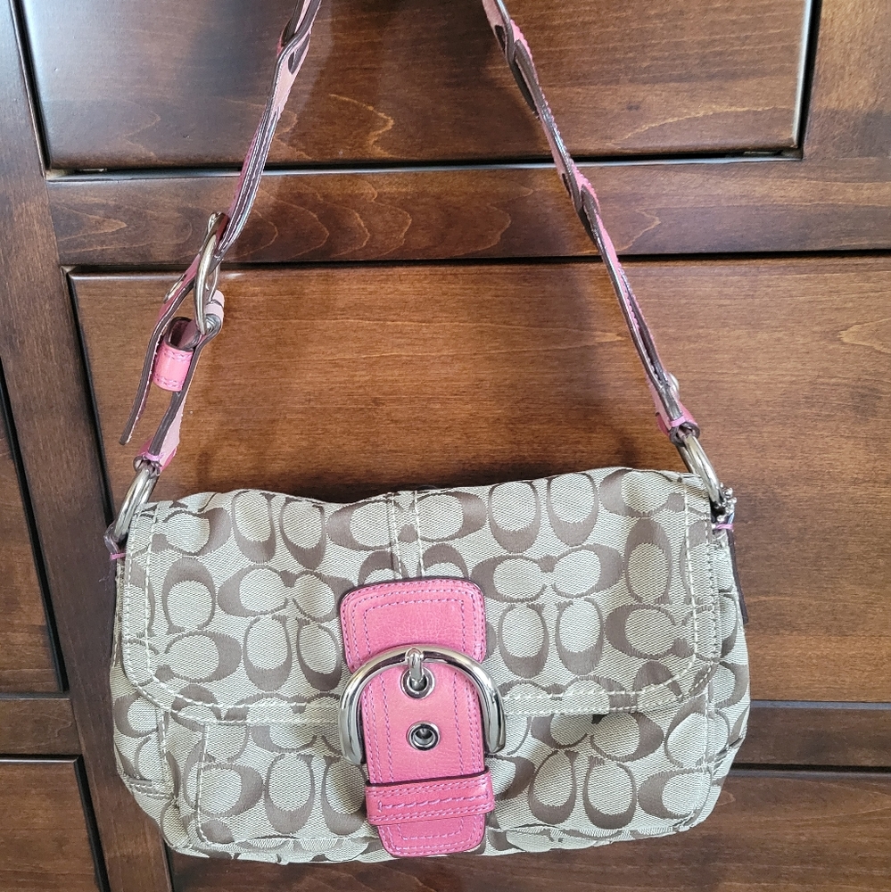 Authentic Coach Signature Boho Flap
